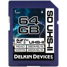 Delkin SD-kort 64GB V90