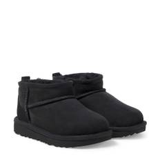 UGG Kids Classic Ultra Mini suede boots - black - EU 30