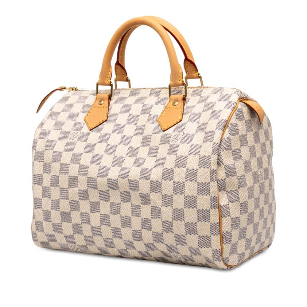 Louis Vuitton Vintage Speedy Stl. - Handväskor Från Magasin - White (L 21cm x W 30cm x D 17cm)