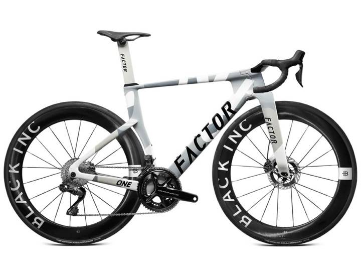 Factor ONE Dura-Ace Racercykel Nimbus Grey - Ramstorlek 52 -