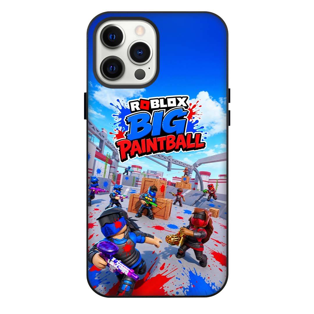 Roblox Big Paintball Phone Case For iPhone Samsung Galaxy Pixel OnePlus Vivo Xiaomi Asus Sony Motorola Nokia - Roblox Big Paintball Action FPS Multiplayer Arena Poster.