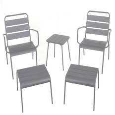 Homeville Madeleine metal m�rkegr�