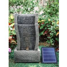 【Breeins】Solar Powered Outdoor Rockery Water Fountain