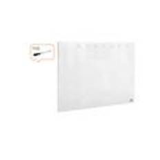 NOBO Transparent Acrylic Mini Whiteboard Weekly Planner Desktop or Wall Mounted A4 1915614 DD