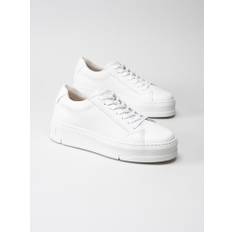 Vagabond - Judy - Vita platåsneakers i skinn storlek 35 - White (35)