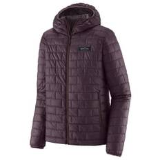 Patagonia Nano Puff Fitz Roy Trout Hoody Obsidian Plum