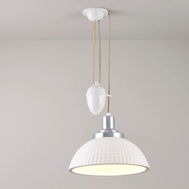 Cosmo Rice & Fall pendel porcelæn Original BTC - Prikket porcelæn