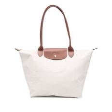 Longchamp - Le Pliage stor axelväska - dam - polyamid - one size - Neutral