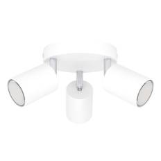 Takspotlight Eglo Reciso 3-Spot Rund Gu10 Vit