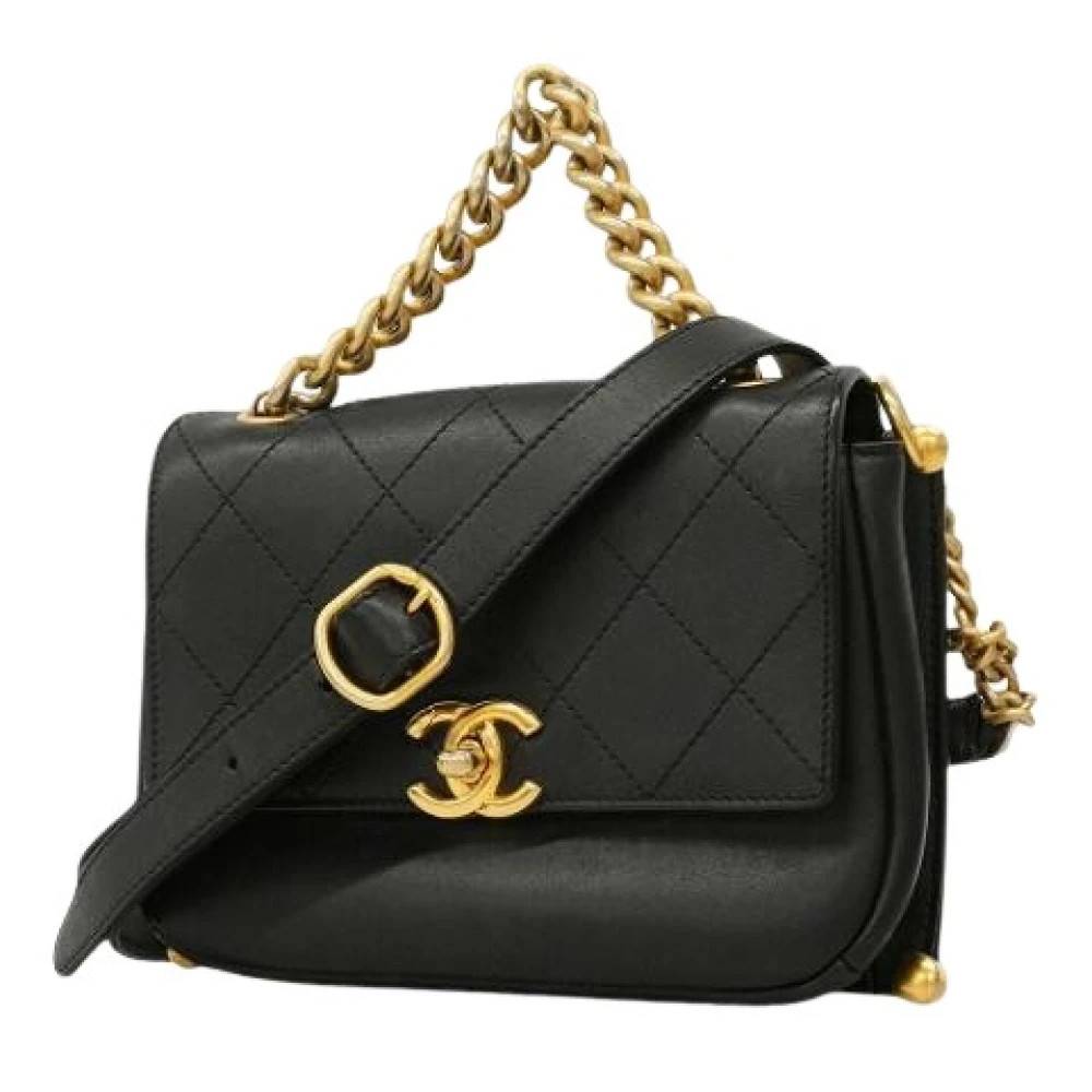 Chanel Vintage Pre-owned Laeder chanel-tasker - Vintage - Dame - Sort - ONE SIZE -