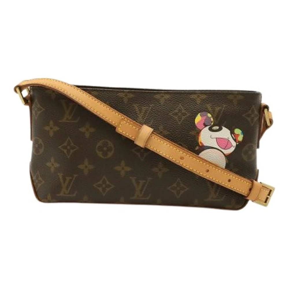 Louis Vuitton Vintage Pre-owned canvas tasker - Vintage - Dame - Brun - ONE SIZE -