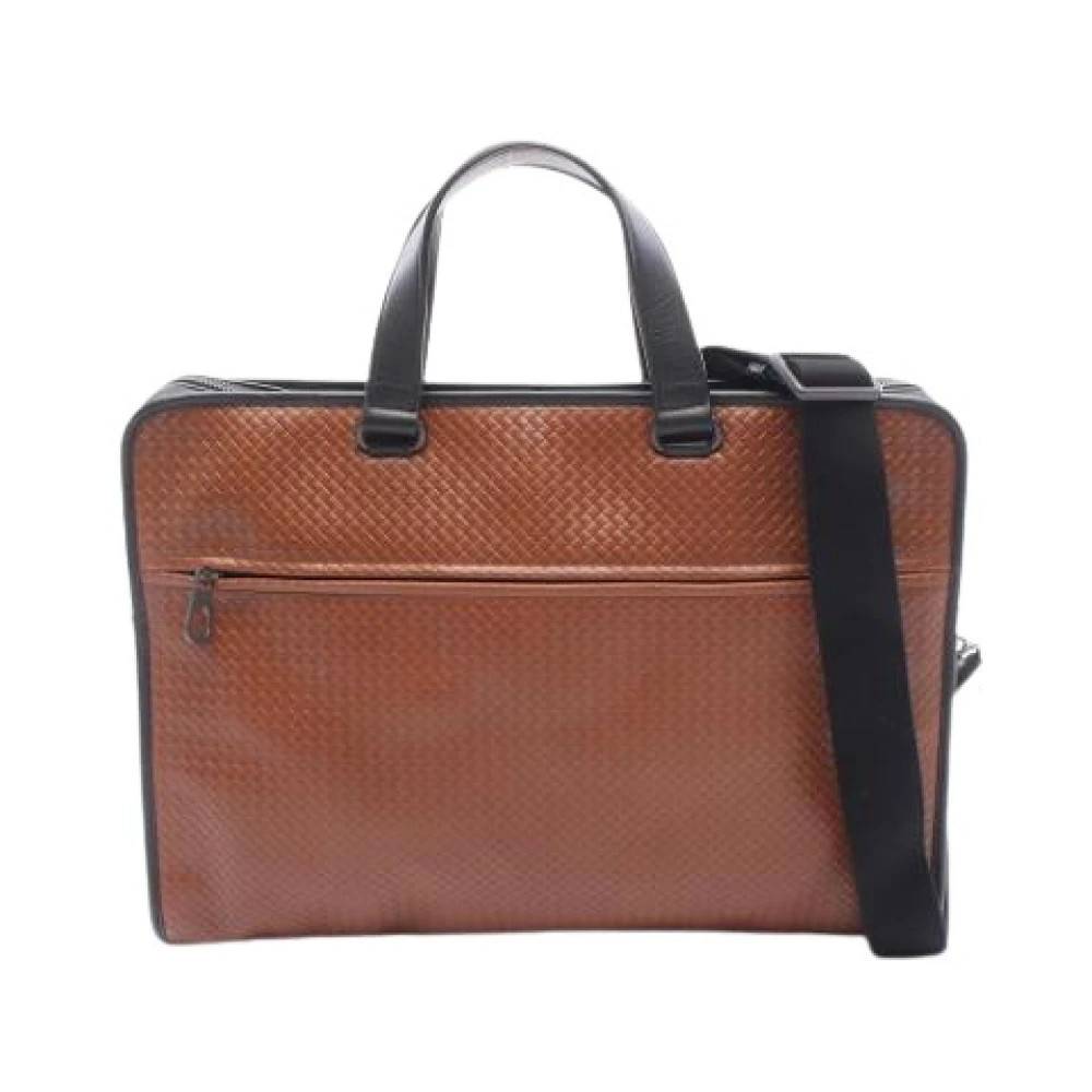 Bottega Veneta Vintage - Pre-owned Briefcase Handbag Vintage - Herr - ONE Size - Läder