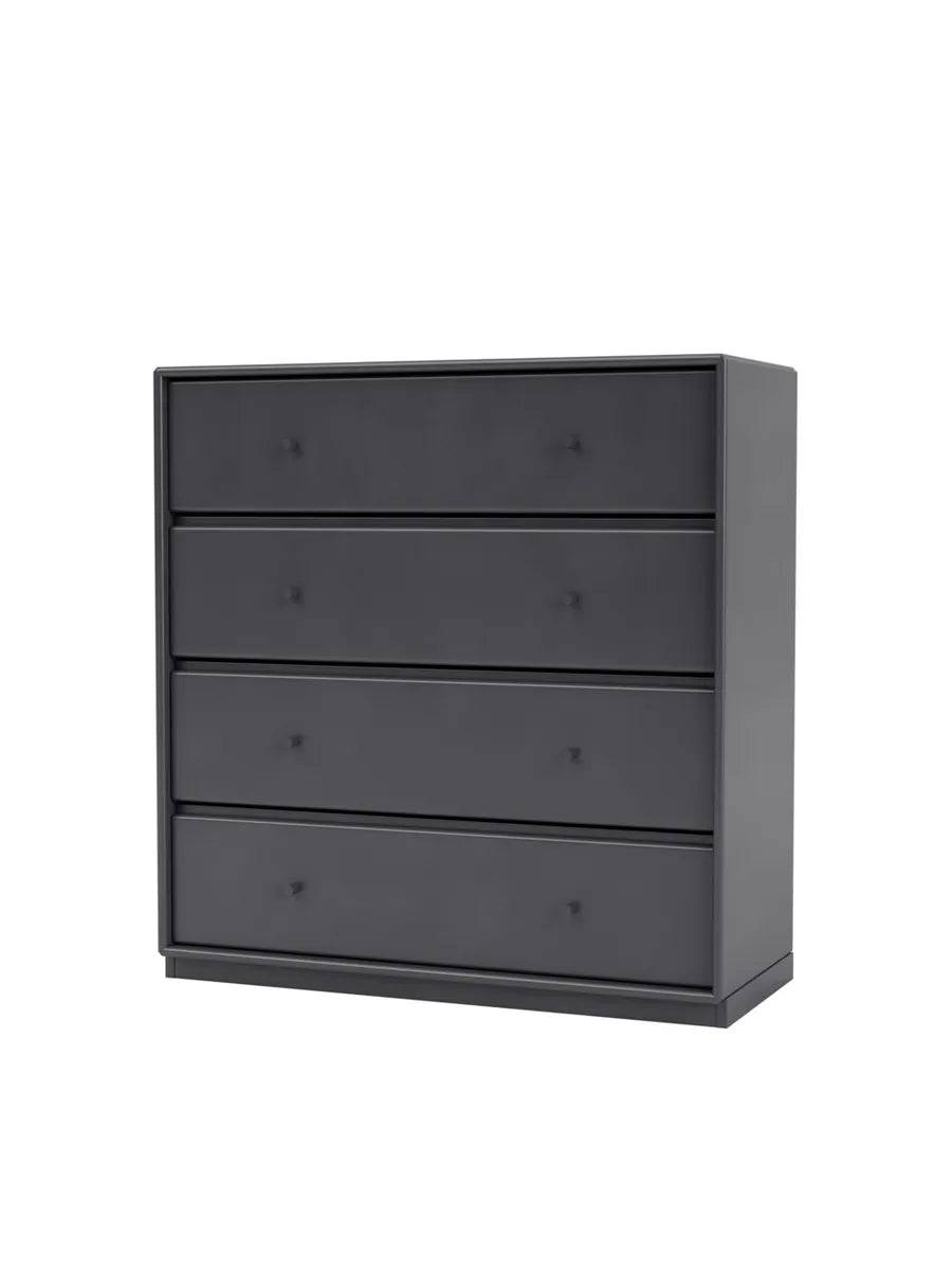 1125 kommode inkl. sokkel fra Montana Coal / Sokkel 3 cm - Jacobsen Plus