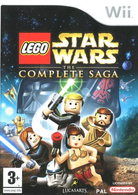 Wii - Lego Star Wars: The Complete Saga (Beg) - Komplett