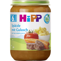 HiPP Økologisk menu med spätzle og gullasch fra 6. måned 94.47 DKK/1 kg (6 x 190.0g)