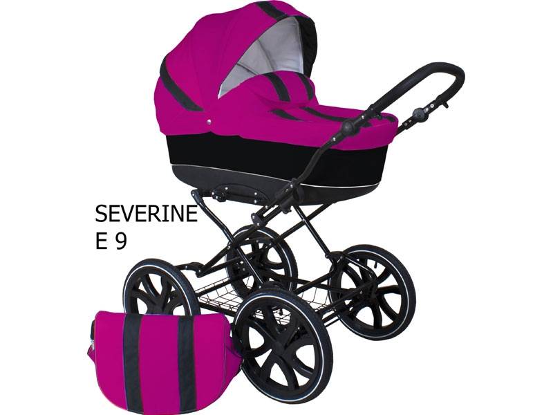 Severine Duo 3 in 1 Rosa/Svart