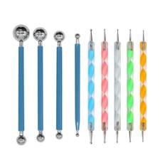 20 Piece Set Mandala Dotting Tools DIY Painting Stencils Ball Stylus Palette Paint Brushes for flerfärgad