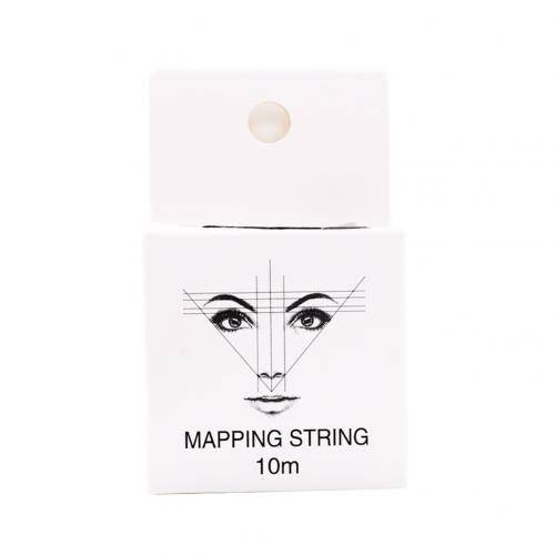 10m pre ink mapping sträng plats linje ögonbryn nyans makeup verktyg - Vit