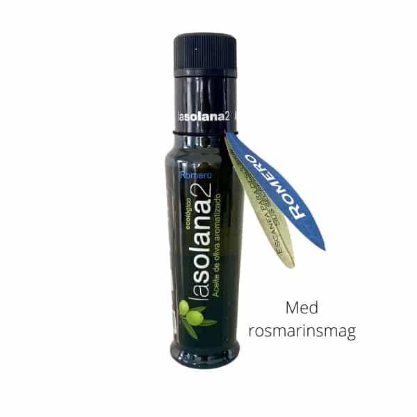 Økologisk Picual olivenolie med rosmarin - 100 ml