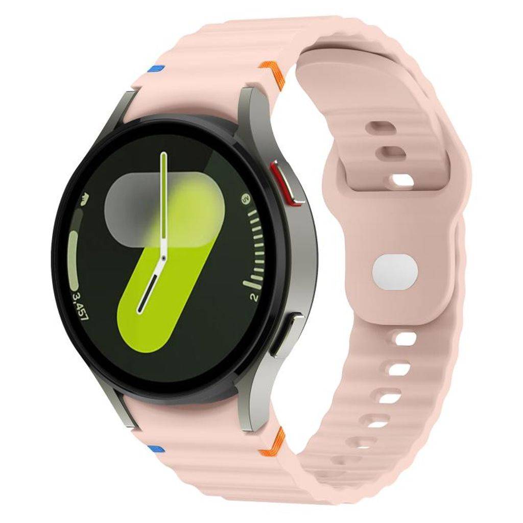 Samsung Galaxy Watch 7 40mm/44mm Silikone Urrem - Lyserød