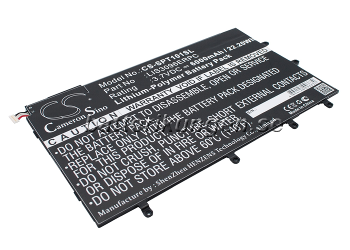 Batteri till Sony Xperia Tablet Z 10.1 mfl - 6.000 mAh