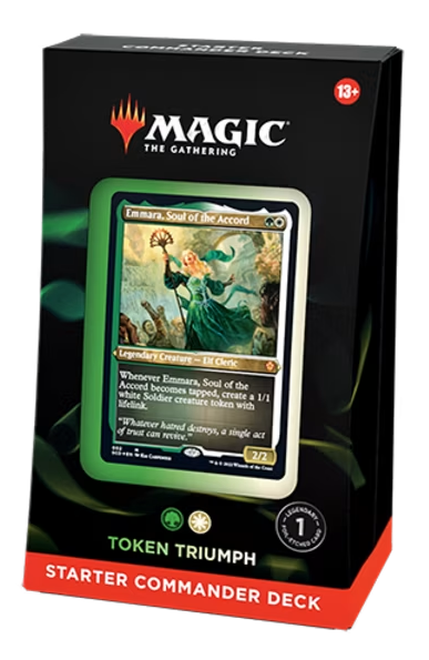 Magic the Gathering Starter Commander Deck - Token Triumph