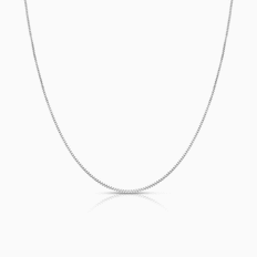 Venezialänk 40cm 18K vitguld