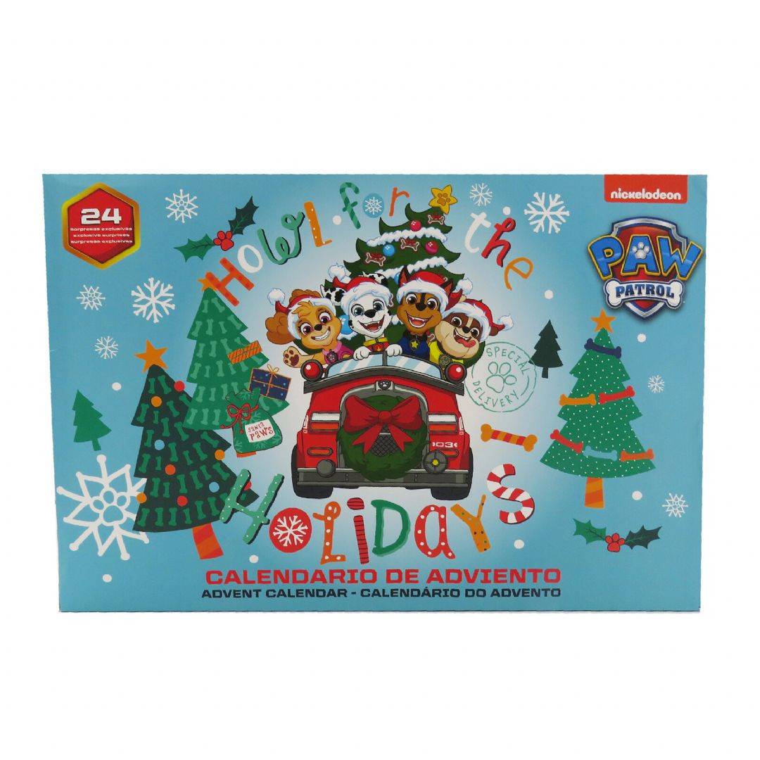 Paw Patrol Julekalender 24 overraskelser Paw Patrol adventskalender jul 105277