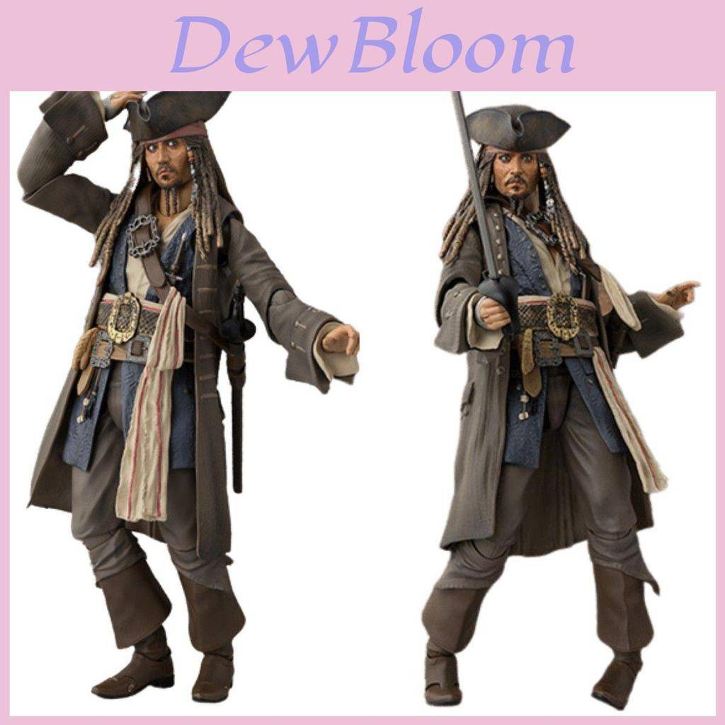 Pirates Of The Caribbean 5 Kapten Jack Shf Actionfigur Samlarobjekt Och Detaljerad