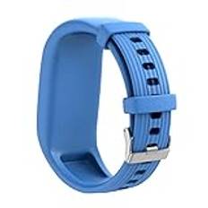 Ersättningsarmband av silikonarmband för Vivofit 3/Vivofit JR/Vivofit JR 2-armband (Färg: Himmelsblå)