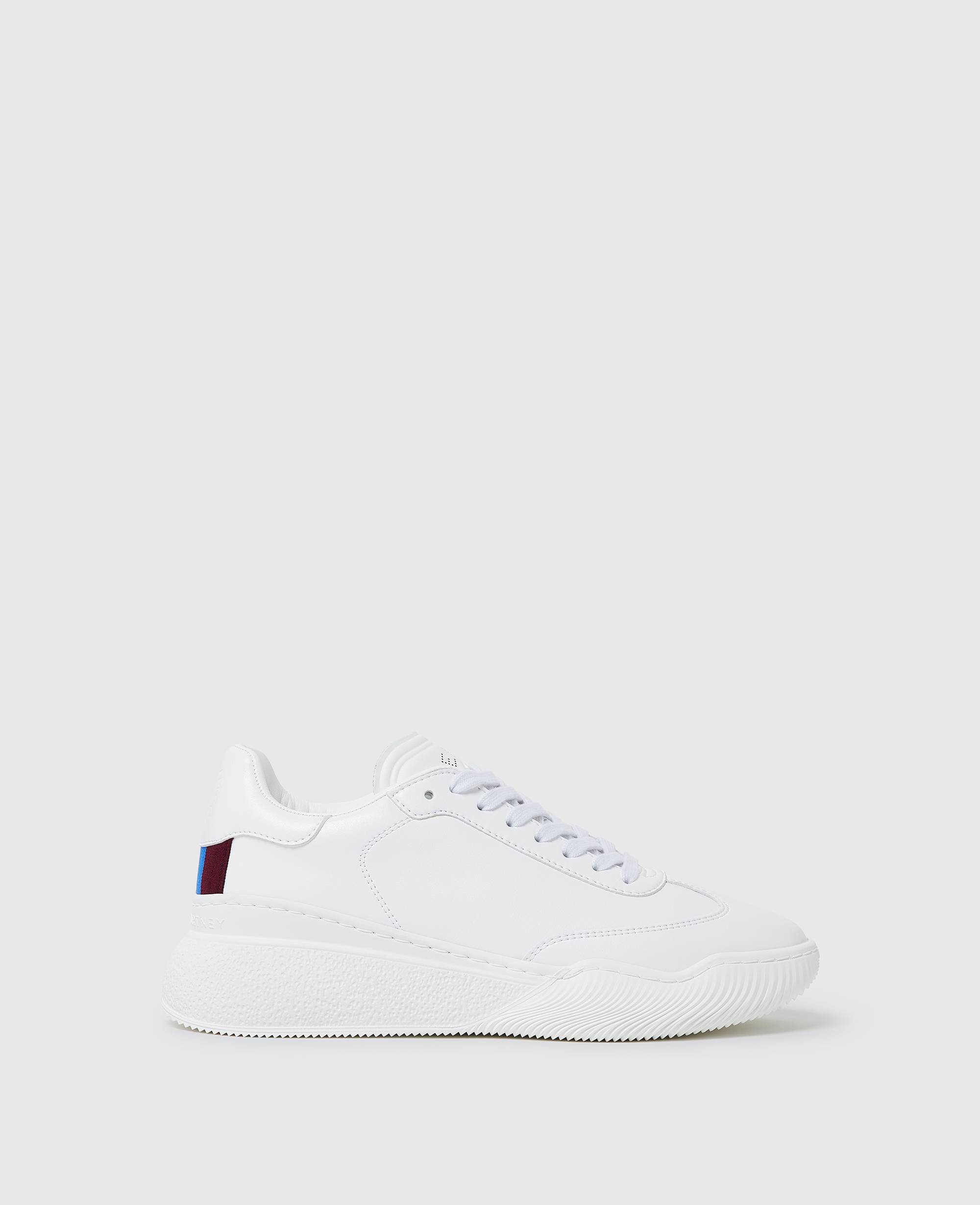 Stella McCartney - Loop Lace-up Sneakers, Woman, White, Size: 36