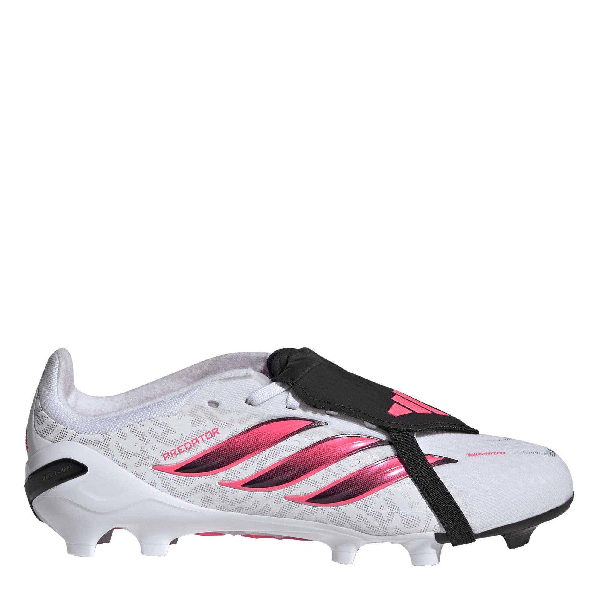 Adidas Kids' Predator Elite Firm Ground Fold Over Tongue Football Boots