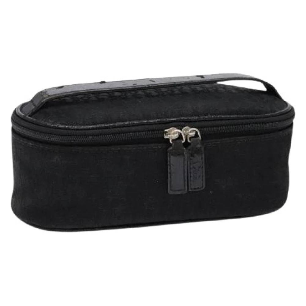 Dior Vintage - Pre-owned Trotter Canvas Pouch Vintage - Dam - ONE Size -
