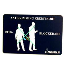 Antiskimming Kreditkort