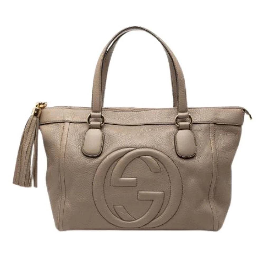Gucci Vintage - Pre-owned Soho Working Tote Vintage - Dam - ONE Size - Läder