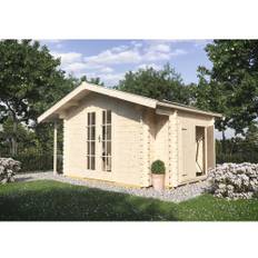 Friggebod SKAN HOLZ Multi 45 inkl. golv 432x340cm natur