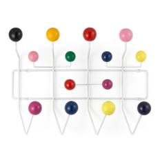 Vitra - Hang It All - White/Multicolor - Klädhängare - Charles & Ray Eames - Flerfärgad,Vit