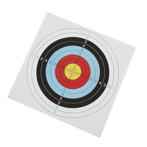 30 St BåGskyttemåLpapper,Recurve Compound Pulley Bow Full Ring Target Paper
