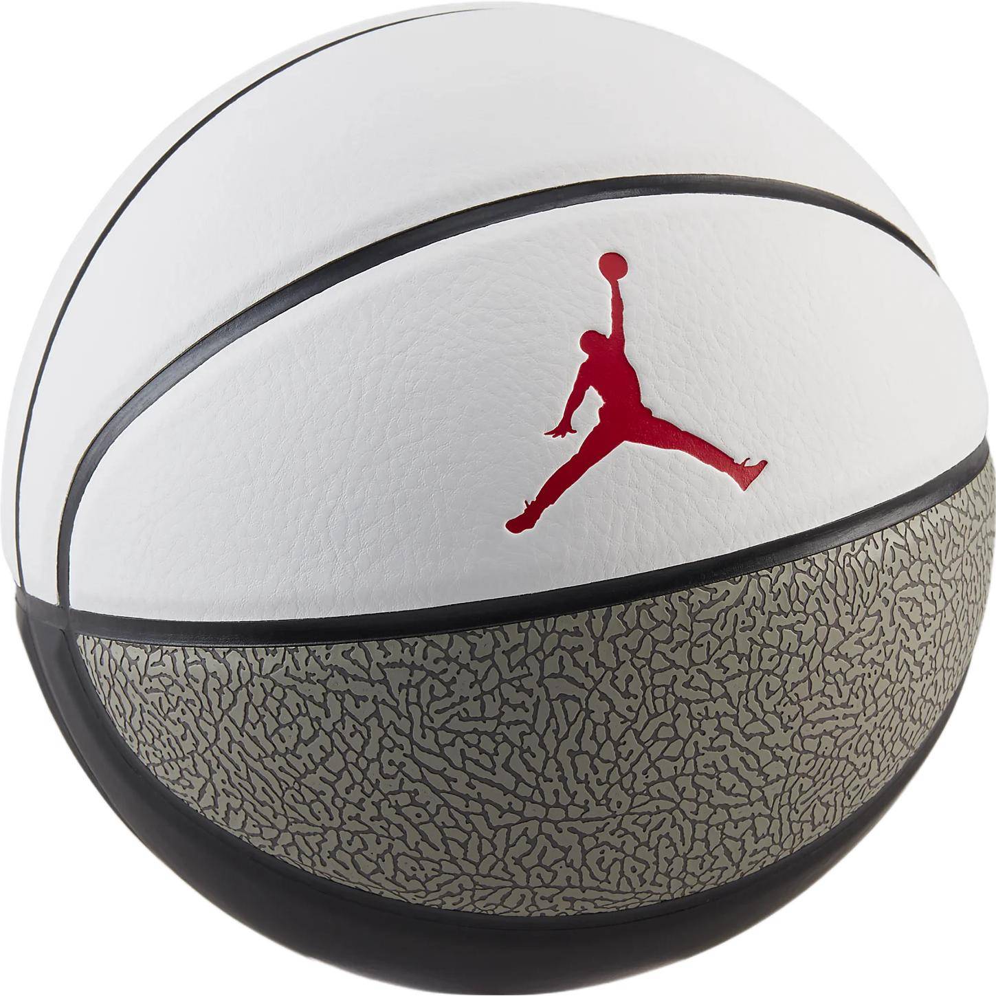 Jordan Gummi Basketboll Grå Svart Storlek 7 Träning Unisex J1003087-135