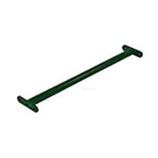 h2i Barn stretchstång gym stång pull up-stång 90 eller 125 cm lång/färg röd – grön– rostfritt stål (125 cm, grön)