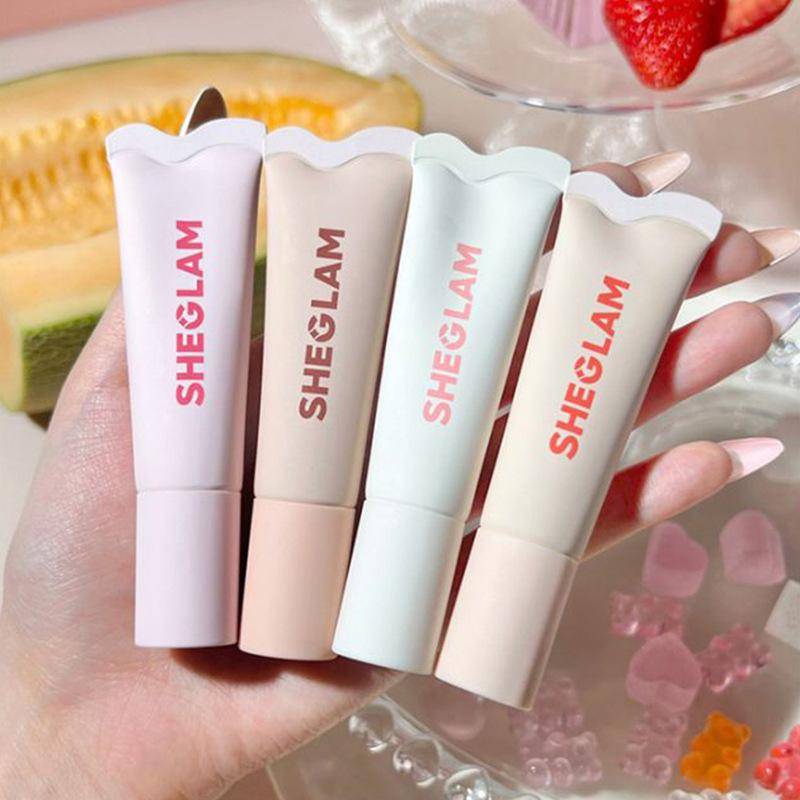 SHEGLAM Läppglans & Läppbalsam | Populär Gränsöverskridande Läppolja & Läppstift för Skönhetsmakeup white
