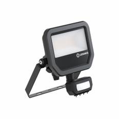 Ledvance strålkastare med sensor, svart, 4000K, 20W