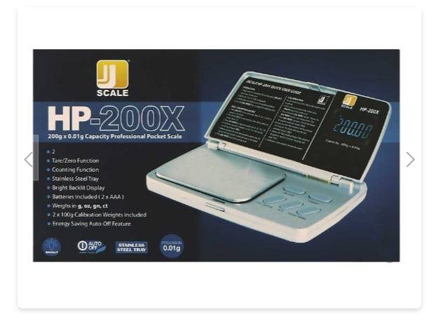 Jennings HP200 Digital Pocket Scale 200g – 0.01g