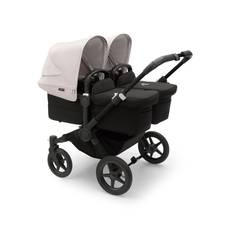 bugaboo Søskendevogn Donkey 5 Twin Complete Black / Misty White