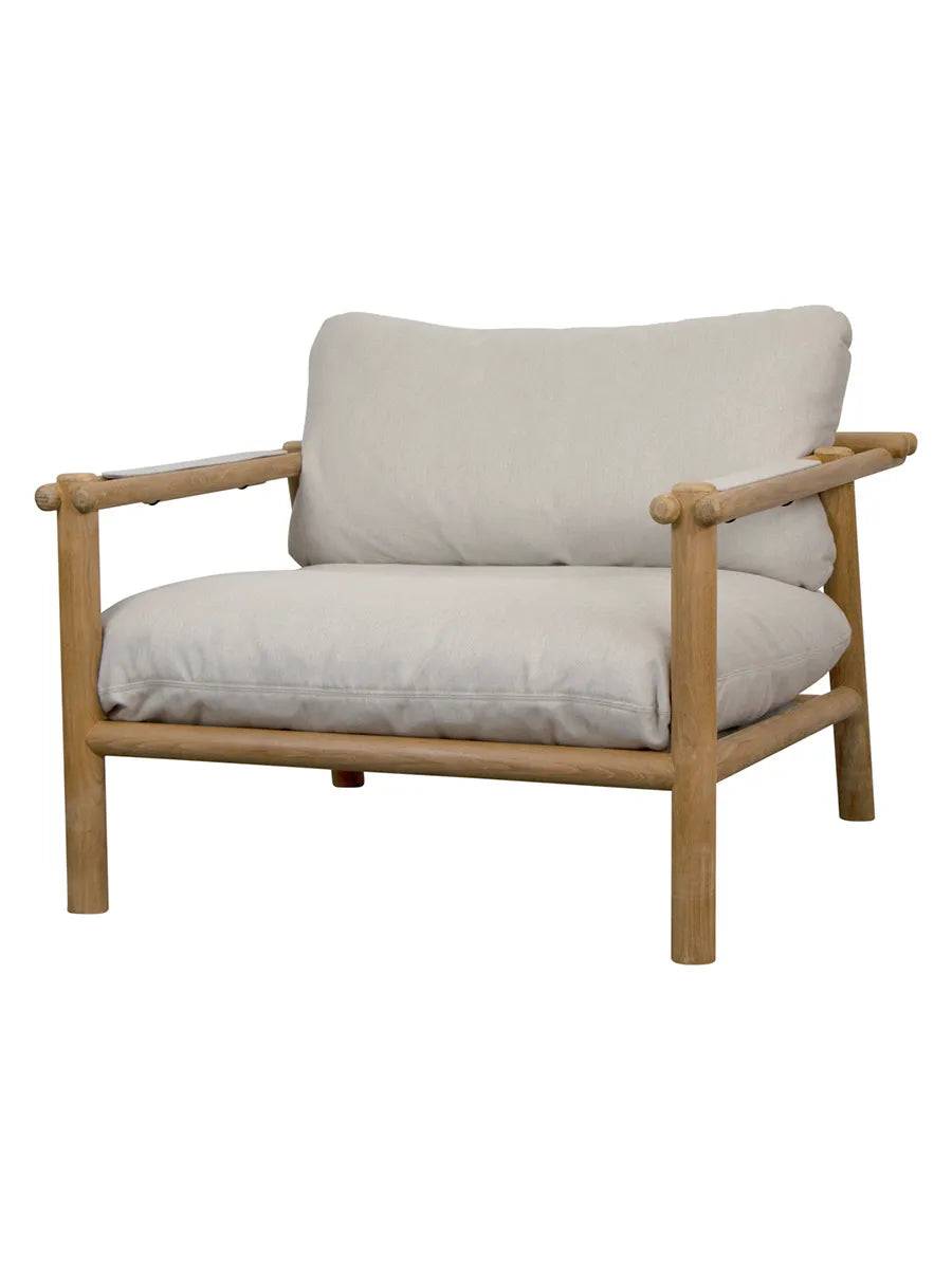 Sticks Loungestol, teak fra Cane-line Sand, Cane-line Natté - Jacobsen Plus