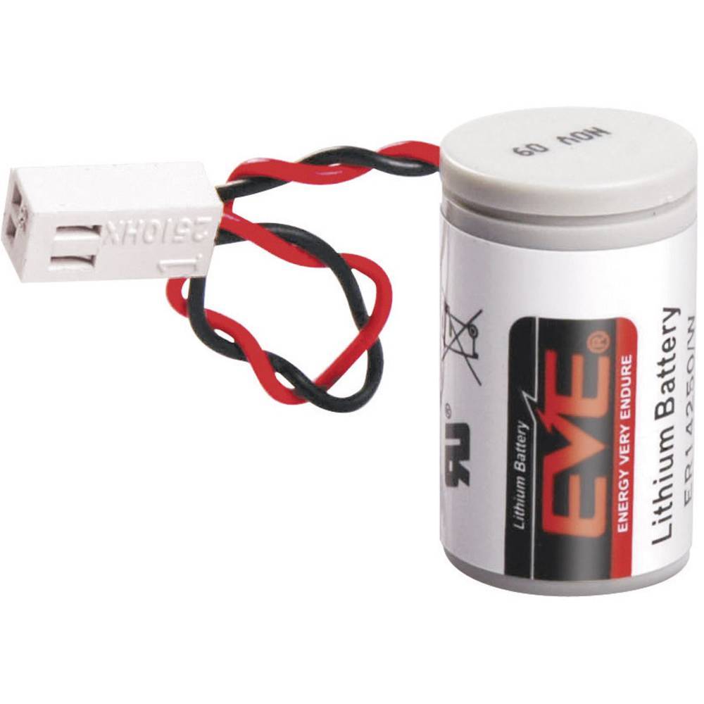 EVE ER14250W Specialbatteri 1/2 AA Kontakt Litium 3.6 V 1200 mAh 1 st