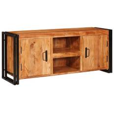 TV-skåp Brun 120 x 30 x 50 cm massivt akacia