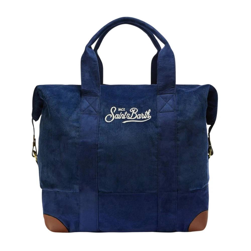 MC2 Saint Barth Weekend Taske - Tasker - Herre - Blå - ONE SIZE -