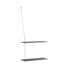 Woud - Stedge Hylla Svart 60x120 från Sleepo (60cm)