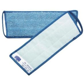 Moppe microfiber med velcro i 40 cm. Ultralet i blå